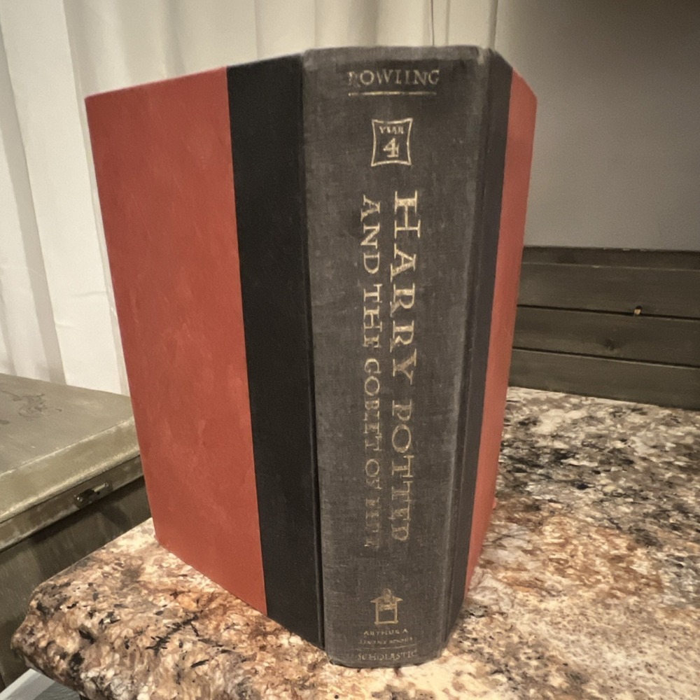 J.K. Rowling Harry Potter and the Goblet of Fire Hardcover Illus 1st Am 2000